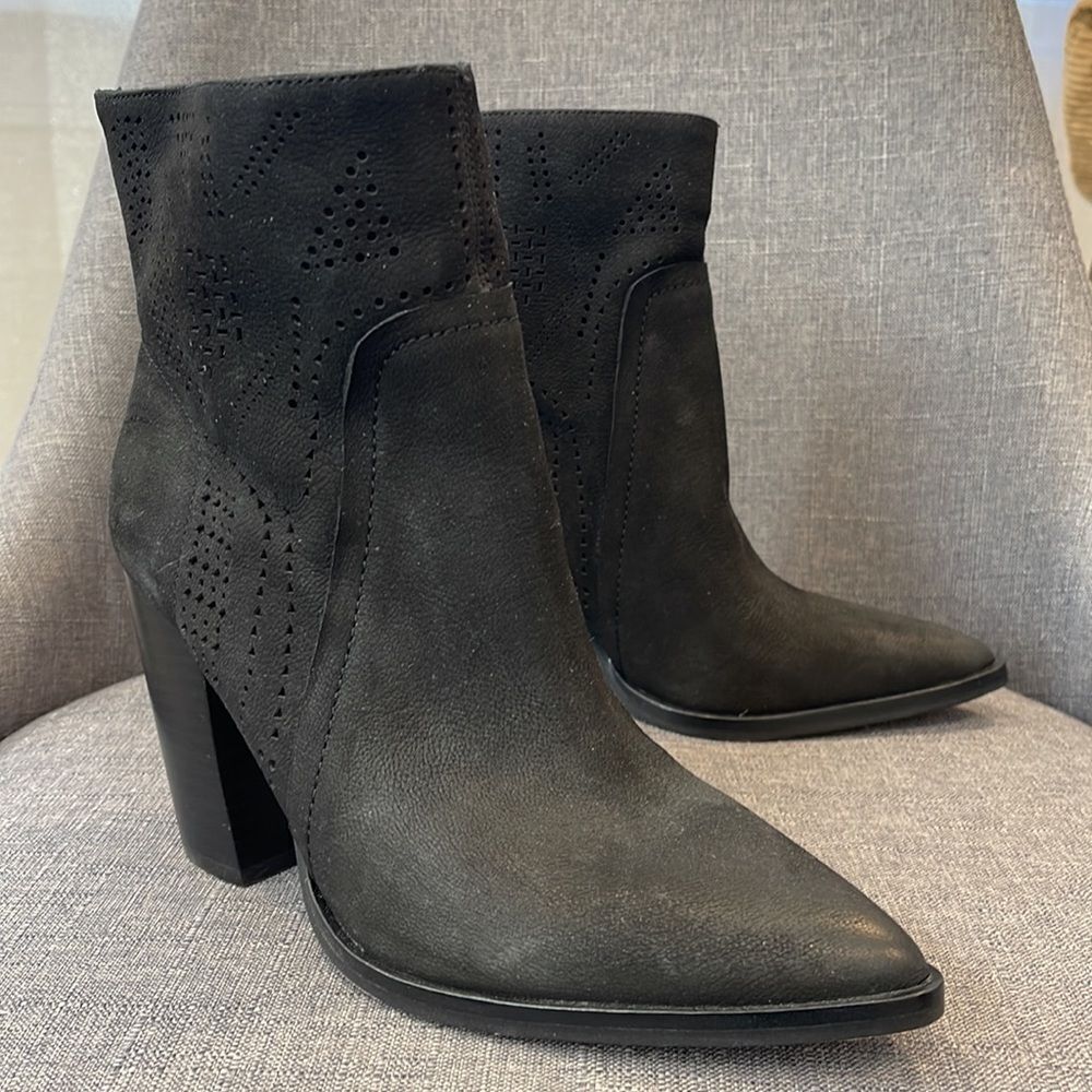 Vince Camuto Catheryna Laser Cut Bootie